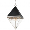 Pendul LUX design modern COLTRANE big, nichel lustruit