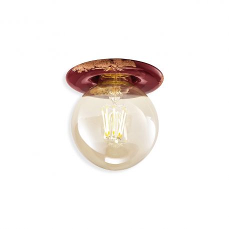 Spoturi tavan fals - Spot incastrabil design retro realizat manual din ceramica VINTAGE