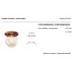 Spoturi tavan fals - Spot incastrabil design retro realizat manual din ceramica VINTAGE