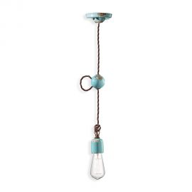 Pendul design retro realizat manual din ceramica VINTAGE