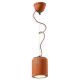 Pendule, Lustre suspendate - Pendul design retro realizat manual din ceramica VINTAGE