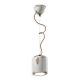 Pendule, Lustre suspendate - Pendul design retro realizat manual din ceramica VINTAGE