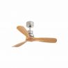 Ventilator de tavan cu telecomanda MINI LANTAU S nickel/lemn pin