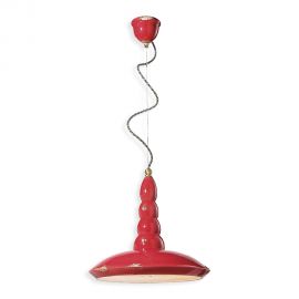 Lustra design retro realizat manual din ceramica VINTAGE