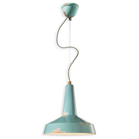 Pendule, Lustre suspendate - Lustra design retro realizat manual din ceramica VINTAGE