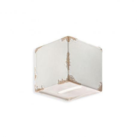 Aplice, corpuri de iluminat pentru pereti - Aplica de perete design retro realizata manual din ceramica VINTAGE