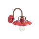 Aplice, corpuri de iluminat pentru pereti - Aplica de perete design retro realizata manual din ceramica COUNTRY