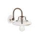 Aplice, corpuri de iluminat pentru pereti - Aplica de perete design retro realizata manual din ceramica COUNTRY
