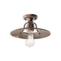 Plafoniera design retro realizata manual din ceramica COUNTRY, 30cm
