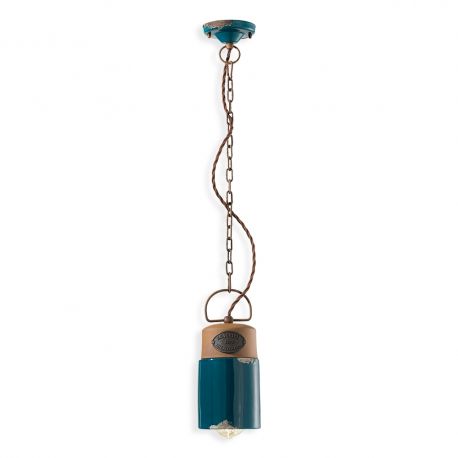 Pendule, Lustre suspendate - Pendul design retro realizat manual din ceramica INDUSTRIAL
