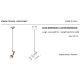 Pendule, Lustre suspendate - Pendul design retro realizat manual din ceramica LOFT