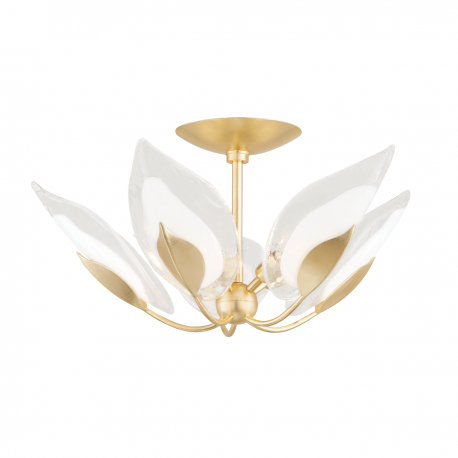 Lustre aplicate - Plafoniera LUX realizata manual, design deosebit BLOSSOM