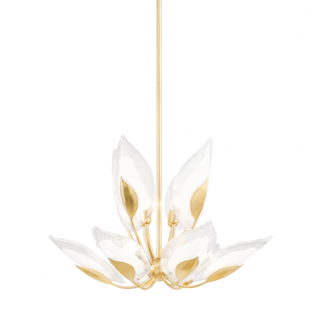 Candelabre, Lustre - Candelabru LUX realizat manual, design deosebit BLOSSOM cu 10 surse de lumina