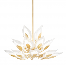 Candelabre, Lustre - Candelabru LUX realizat manual, design deosebit BLOSSOM cu 20 surse de lumina