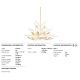 Candelabre, Lustre - Candelabru LUX realizat manual, design deosebit BLOSSOM cu 20 surse de lumina