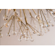 Pendule, Lustre suspendate - Plafoniera LUX design modern DUNKIRK alama antichizata, cu 6 surse de lumina
