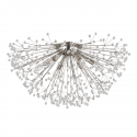 Plafoniera LUX design modern DUNKIRK nichel lucios, cu 6 surse de lumina