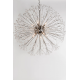 Candelabre, Lustre - Candelabru LUX design modern DUNKIRK nichel lucios, cu 10 surse de lumina