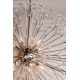 Candelabre, Lustre - Candelabru LUX design modern DUNKIRK nichel lucios, cu 10 surse de lumina