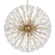 Candelabre, Lustre - Candelabru LUX design modern DUNKIRK alama antichizata, cu 16 surse de lumina