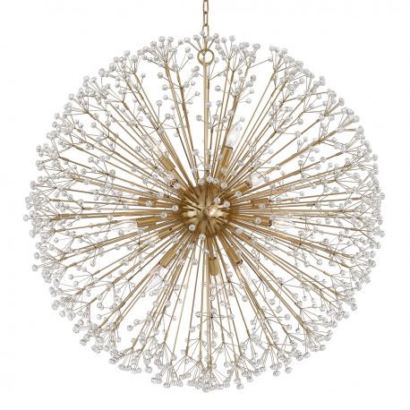 Candelabre, Lustre - Candelabru LUX design modern DUNKIRK alama antichizata, cu 16 surse de lumina