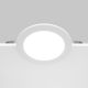 Spoturi tavan fals - Spot LED incastrabil design modern IP44 Stockton alb 17cm