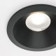 Spoturi tavan fals - Spot LED incastrabil design modern IP65 Zoom negru 8,5cm 4000K