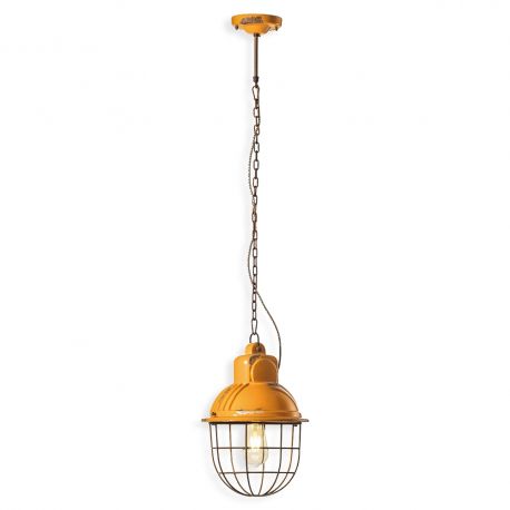Pendule, Lustre suspendate - Pendul design retro realizat manual din ceramica INDUSTRIAL