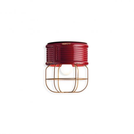 Plafoniere - Plafoniera design retro realizata manual din ceramica INDUSTRIAL