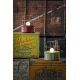 Veioze - Lampa de masa design retro realizata manual din ceramica INDUSTRIAL