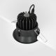 Spoturi tavan fals - Spot LED incastrabil design modern Yin alb 9,8cm