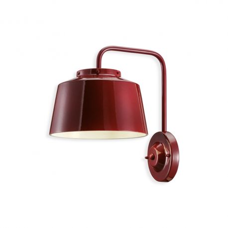 Aplice, corpuri de iluminat pentru pereti - Aplica de perete design retro realizata manual din ceramica 50's