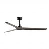Ventilator de tavan cu telecomanda HEYWOOD M negru/stejar inchis