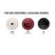 Pendule, Lustre suspendate - Lustra design retro realizata manual din ceramica 50's