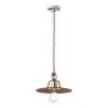 Pendul design retro realizat manual din ceramica si metal GRUNGE