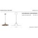 Pendule, Lustre suspendate - Pendul design retro realizat manual din ceramica si metal GRUNGE