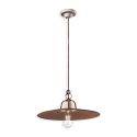 Pendul design retro realizat manual din ceramica si metal GRUNGE