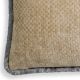 Perne si fete de perne - Perna design lux Paia greige rectangular 60x40cm