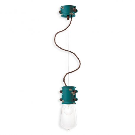 Pendule, Lustre suspendate - Pendul design retro realizat manual din ceramica URBAN