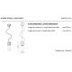 Pendule, Lustre suspendate - Pendul design retro realizat manual din ceramica URBAN