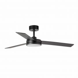 Lustre cu ventilator - Lustra cu Ventilator si telecomanda BARTH L LED negru