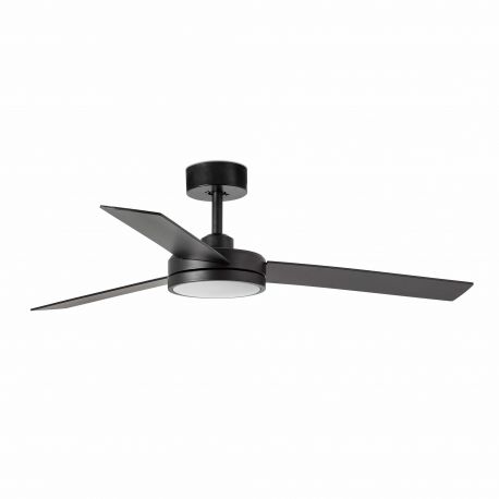 Lustre cu ventilator - Lustra cu Ventilator si telecomanda BARTH L LED negru