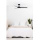Lustre cu ventilator - Lustra cu Ventilator si telecomanda BARTH L LED negru