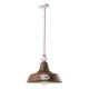 Pendule, Lustre suspendate - Lustra design retro realizat manual din ceramica si metal GRUNGE