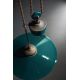 Pendule, Lustre suspendate - Lustra cu inaltime regalbila design retro realizata manual din ceramica COLORS