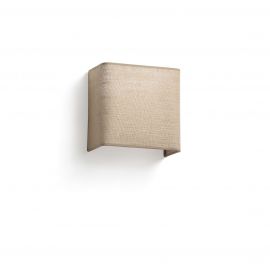 Aplice, corpuri de iluminat pentru pereti - Aplica de perete ambientala design natural OTTON SQ 200 iuta