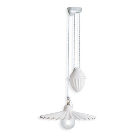Pendule, Lustre suspendate - Pendul cu inaltime reglabila design clasic realizat manual L'AQUILA