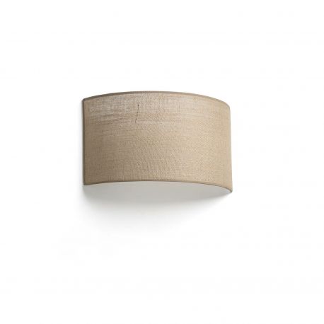 Aplice, corpuri de iluminat pentru pereti - Aplica de perete ambientala design natural OTTON R Horizontal coton 2L