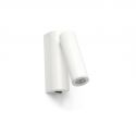 Aplica moderna cu reader LED design minimalist ROB alba