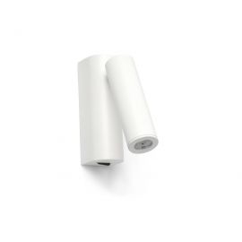 Aplice, corpuri de iluminat pentru pereti - Aplica moderna cu reader LED design minimalist ROB alba